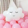 Balão Digital Branco Bebê Crianças Decoração de Aniversário Colorido Adulto Foto Piquenique ao Ar Livre Adereços 40 Metabo