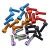 Tornillos Portabotellas de Bicicleta Transfronterizos Bicicleta de Montaña Portabotellas Tornillos de Aleación de Aluminio M5*15Mm Bicicleta de Carretera Exterior