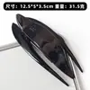 Pinza para el cabello grande de acetato estilo coreano, estilo perezoso, simple y versátil, pinza de pico de pato, diseño lineal, pinza horizontal, pinza de cola de golondrina, pinza para el cabello