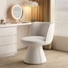 Sofá individual estilo crema, sala de estar, área de descanso, reuniones y negociaciones, tienda de manicura, dormitorio, tocador, sillón giratorio.