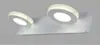 Luz LED frontal para espejo de lavabo de baño, tocador minimalista retro japonés, lavabo, lámpara de pared giratoria para iluminación de cuadros
