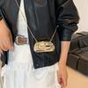 2026 Nova Bolsa de Acrílico Tendência Clássica Caixa Redonda Clutch Bolsa Retro Alça de Metal Ombro Transversal Bolsa de Festa