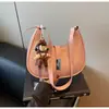 Bolsa Feminina de Nicho de Alto Padrão Transfronteiriça, Nova Moda Verão 2026 Bolsa de Ombro Transversal, Bolsa Casual Estilo Coreano Dumpling