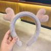 Diadema Especial para Lavar la Cara, Diadema Divertida de Otoño e Invierno con Diseño de Oso Lindo, Cinta para el Pelo, Horquilla, Accesorios para el Pelo, Tocado de Felpa