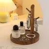 Adorno de entrada estilo vintage para guardar llaves, estante de zapatero para sala de estar, perchero de entrada, bandeja de madera para joyas