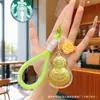 Llavero de Bolsita de la Suerte de Oro Puro 999 Estilo Dibujos Animados para Mujeres, Cadena para Teléfono Móvil, Colgante para Bolsos, Decoración de Coche