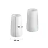 Molde de silicona para portalápices de jarrón rayado en forma de cono, molde para jarrón de almacenamiento de resina DIY, en stock para venta al por mayor