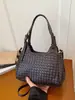 Bolsa de Tecido Yuezi para Mulheres 2026 Nova Moda Bolsa de Mão Bolsa Transversal Grande Capacidade Casual para o Dia a Dia Bolsa de Ombro Estilo Balde