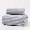 Toalla de baño de alta densidad de vellón coral, toalla de baño ancha, toalla absorbente estampada, toalla de baño grande gruesa, toalla de comercio exterior temu