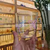 Taza de Vidrio 3D Pintada a Mano Alta Resistencia al Calor de Borosilicato Taza de Café Taza de Té Taza de Leche Taza para Beber Agua Regalo