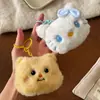 Chaveiro de Pelúcia Grande Desenho Animado Criativo Gatinha Kt Boneca Coração Pingente Brinquedo Pequeno Presente Acessórios