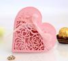Estilo europeu Dia dos Namorados amor caixa de doces oco rosa caixa de doces de chocolate pérola caixa de presente de papel embalagem atacado