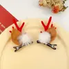 Accesorios para la Cabeza de Navidad Pasador de Cuernos de Reno Navideños Diadema de Cuernos de Dragón Nueva Diadema Infantil 2025 Pasador de Disfraz Mayoreo