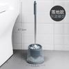 Cepillo para Inodoro de Baño Cepillo de Limpieza para Inodoro del Hogar Modelo Nuevo 2025 con Base Mango Largo Duradero Cepillo Sin Rincones Muertos