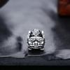Colgante de plata de ley 925 al por mayor para hombre y mujer, collar de danza del león, colgante de plata tailandesa vintage, joyería de tendencia con personalidad antigua