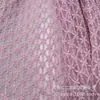 Tecido Jacquard Renda Tricotado, Tecido Transparente Elástico em Forma de Estrela de Cinco Pontas, Tecido Atacado para Vestidos e Lingerie