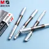 Luz de la Mañana Tiburón Blanco Bolígrafo de Gel para Estudiantes Preparación de Exámenes Negro 0.5-Pluma de Secado Rápido Oficina Gran Capacidad Bolígrafo de Carbono