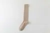 Calcetines altos para mujer otoño pierna delgada compresión calcetines para mujer adelgazantes calcetines de algodón jk altos de color liso calcetines hasta la rodilla calcetines para muslo medias para mujer