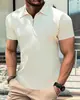 Suéter de verano 2024 nuevo de venta rápida Amazon Camisa POLO con cremallera polo deportivo para hombre fabricantes venta al por mayor