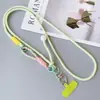 Funda de Teléfono de Moda con Correa Larga Cruzada Se Puede Usar Multifuncional Colgante de Cuello para Mujer Correa con Anillo para Dedos Cadena para Cámara Exterior Fácil de Usar