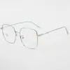Nuevo Estilo Arte Metálico Estilo Academia Espejo Plano Anti-luz Azul Marco Ultraligero Delgado para Niños y Niñas