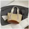 Bolso Tejido a Mano para Mujer, Gran Capacidad, Nuevo Modelo 2026, Bolso de Playa para Vacaciones de Verano, Bolso Cubo para Viajar
