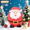 Brinquedo de Vinil para Cachorro Formato de Rena de Natal Boneco de Neve Pinguim Brinquedo Sonoro Brinquedo de Bola para Limpeza dos Dentes de Pet