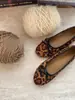 2026 Zapatos Planos de Ballet Elegantes y Modernos para Uso Diario con Moño, Zapatos Planos con Estampado de Leopardo