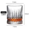 Copos de uísque, vidro de cristal, estilo europeu, copos de cerveja espessados, copos de água, acessórios para bebidas de bar atacado, e-commerce transfronteiriço.