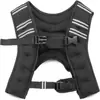 Chaleco Ponderado 3-5-10kg Hombres Correr Entrenamiento Arena de Hierro Chaleco Deportivo Ropa Ponderada Bolsa de Arena Ajustable