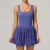 Vestido Deportivo Floral Popular Transfronterizo para Mujer, Conjunto de una Pieza de Secado Rápido Anti-Exposición para Correr al Aire Libre, Fitness y Tenis