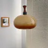 Lámpara Colgante Vintage Bauhaus para Restaurante Estilo Japonés Wabi-Sabi Retro Vintage para Dormitorio Estudio Bar Balcón
