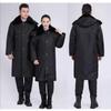 Ropa de seguridad acolchada de algodón ropa de invierno acolchada de algodón ropa de entrenamiento negra abrigo uniforme grueso a prueba de frío overol multifuncional ropa de seguridad