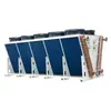 Evaporador Tipo V Personalizado Serpentín Enfriado por Aire Deshumidificador Intercambiador de Calor de Aleta de Aluminio Aleta Condensadora Enfriador de Aire