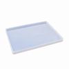 Molde para Gotejamento de Cristal DIY Tamanho Placa Quadrada Placa Porta-copos Feito à Mão Cola de Gotejamento Bandeja Quadrada Espelhada Silicone