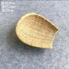 Cesta Creativa de Bambú Tejido para Frutas Cesta de Frutas Cesta Pequeña de Bambú Productos de Bambú Exhibidor Cesta para Snacks Cesta de Almacenamiento de Frutas y Postres para Sala de Estar