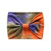 Banda elástica para el cabello de 18 cm de ancho con efecto tie-dye, ideal para yoga, deportes y absorción del sudor, estilo europeo y americano.