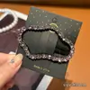Presilha BB com toque de alta qualidade, presilha de cabelo em nuvem oca com strass para mulheres, presilha para a parte de trás da cabeça, presilha para franja lateral, acessório de cabelo