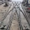Trilho de Comutador de Três Vias, Trilho de Cruzamento, Trilho de Junção, Comutador de Trilho, Trilho de Cruzamento Simétrico de 30kg, Comutador de Trilho, Qiancheng