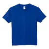 Camiseta de Color Sólido con Cuello Redondo para Hombre y Mujer Manga Corta Ropa de Grupo Personalizada Camisa Publicitaria para Pareja Algodón Transpirable Ropa de Trabajo Estampado Bordado