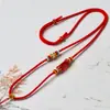 Cordón para Collar Trenzado de Ocho Hilos Hecho a Mano Cordón para Colgar Colgante de Jade Cordón Ajustable de Alta Calidad