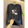 Diseño único, estilo falso de dos piezas, camiseta de manga larga para mujer, moderna y versátil, con un diseño de bloques de color a rayas