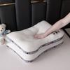 Funda de Almohada Tejida 2025 Oso Travieso de Dibujos Animados Almohada Cervical para Padres e Hijos para Niños, Estudiantes, Dormitorio, Adultos, con Forma para Dormir de Lado