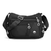 Bolso de Tela para Mujer Bolso de Hombro Tela de Nylon Impermeable Bolso de Mujer Bolso Cruzado de Lona Japonés y Coreano Bolso Cruzado para Madre Bolso de Negocios para Mujer
