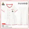 Pijama de Algodão Nuvem para Meninas Verão Manga Curta Conjunto de Três Peças Infantil Estilo Princesa Meninas 2026 Novas Roupas de Casa Estilo Verão