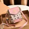 Bolsa para Teléfono Móvil para Mujer, Bolso Cruzado de Verano, Bolso de Hombro Texturizado de Moda Tendencia 2026, Bolso Pequeño Mini Simple y Elegante