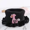 Bufanda Infantil para Otoño e Invierno, Estilo Nuevo, Cálida y Cortavientos, Calentador de Cuello Grueso Tejido para Bebés, Niños y Niñas Bufanda de Punto