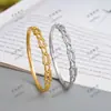 Pulsera con Hebilla de Herradura en Forma de U con Circonita, Popular en Europa y América, Simple y de Moda, Lujo Accesible, Pulsera de Gama Alta, Joyería Versátil