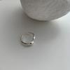 Anillo Geométrico Irregular de Diseño Nicho de Moda Estilo Ins para Mujer Estilo Coreano Retro Distinguido Pulsera de Anillo Trendy