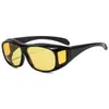 TV nuevas gafas de sol deportivas para montar hombres a prueba de viento multifunción espejo gafas de visión nocturna espejo para conducir de noche conductor